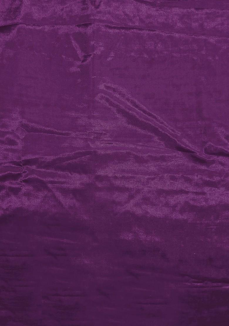 Magenta Floral Embroidered Silk Georgette Kurta Set