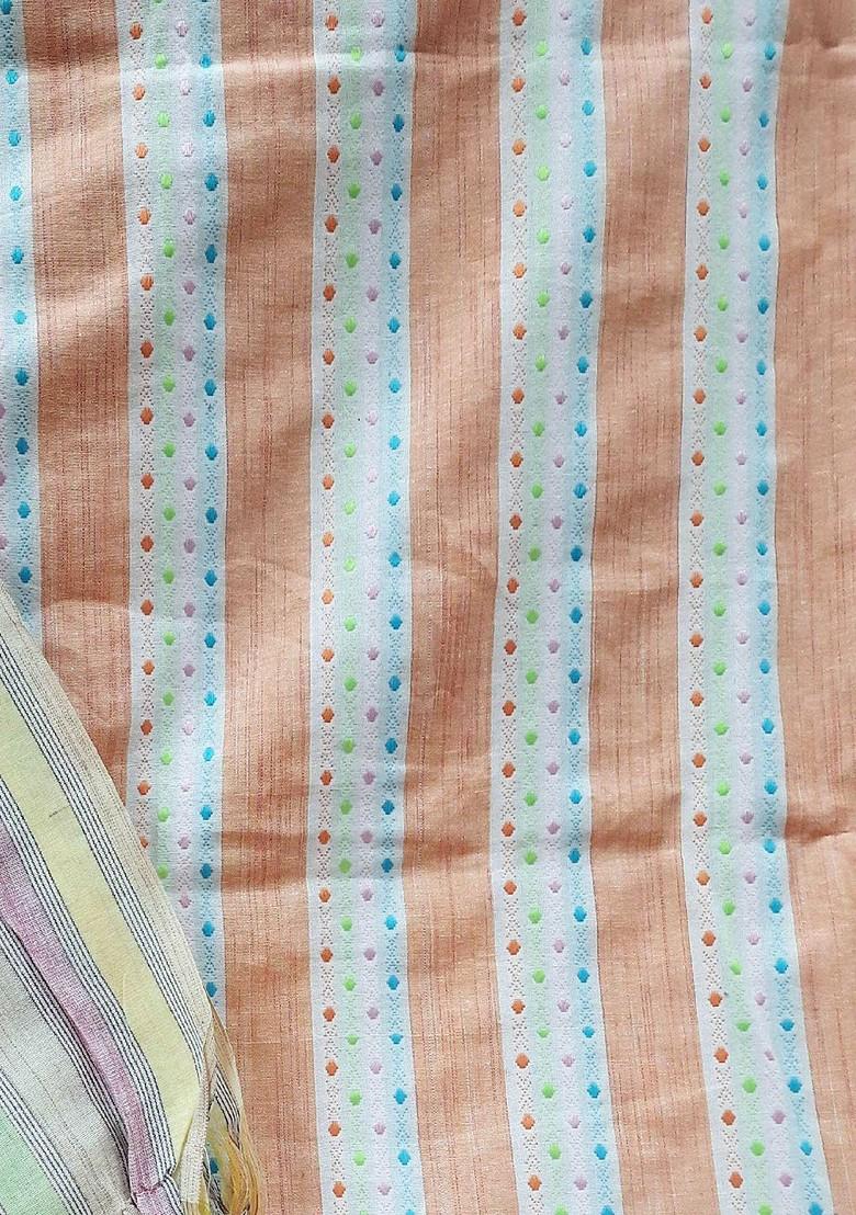 Brown Gota Patti Poly Blend Kurta Set