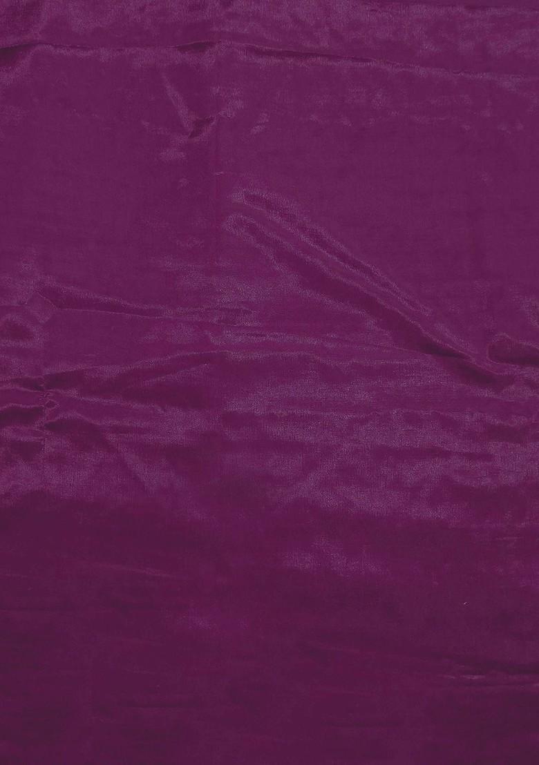Purple Embroidered Silk Georgette Kurta Set
