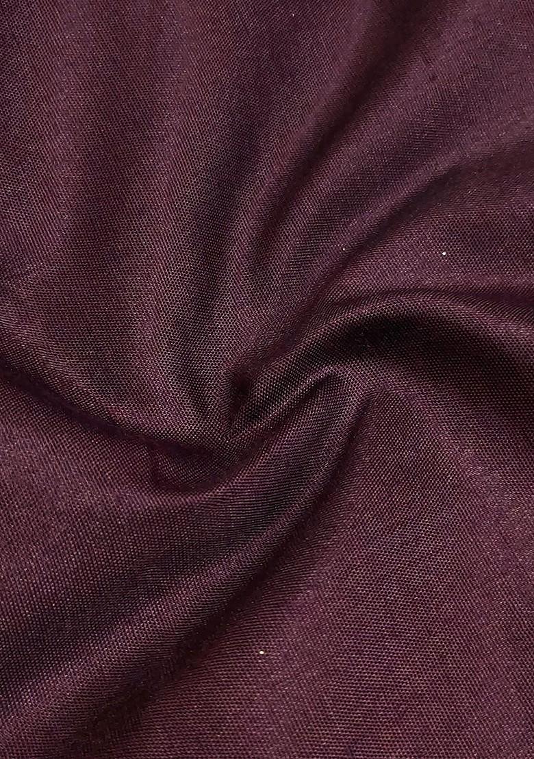 Olive Green Woven Poly Blend Kurta Set