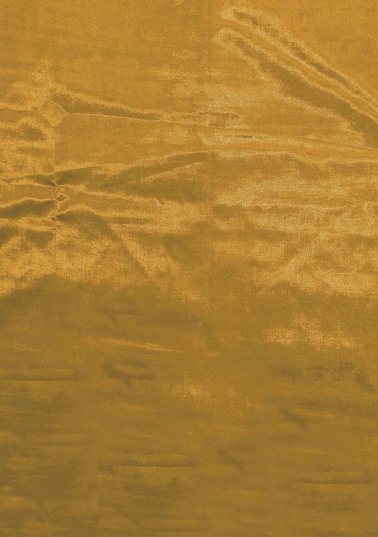 Brown Floral Print Poly Blend Kurta Set