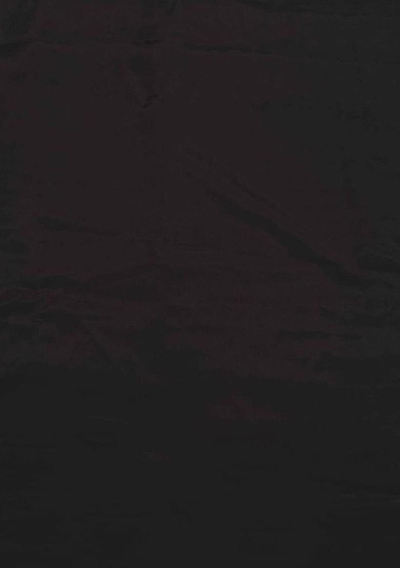 Red Floral Woven Design Poly Blend Kurta Set