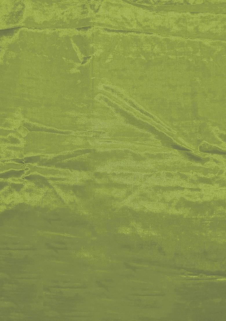 Green Sequin Embroidered Poly Blend Kurta Set