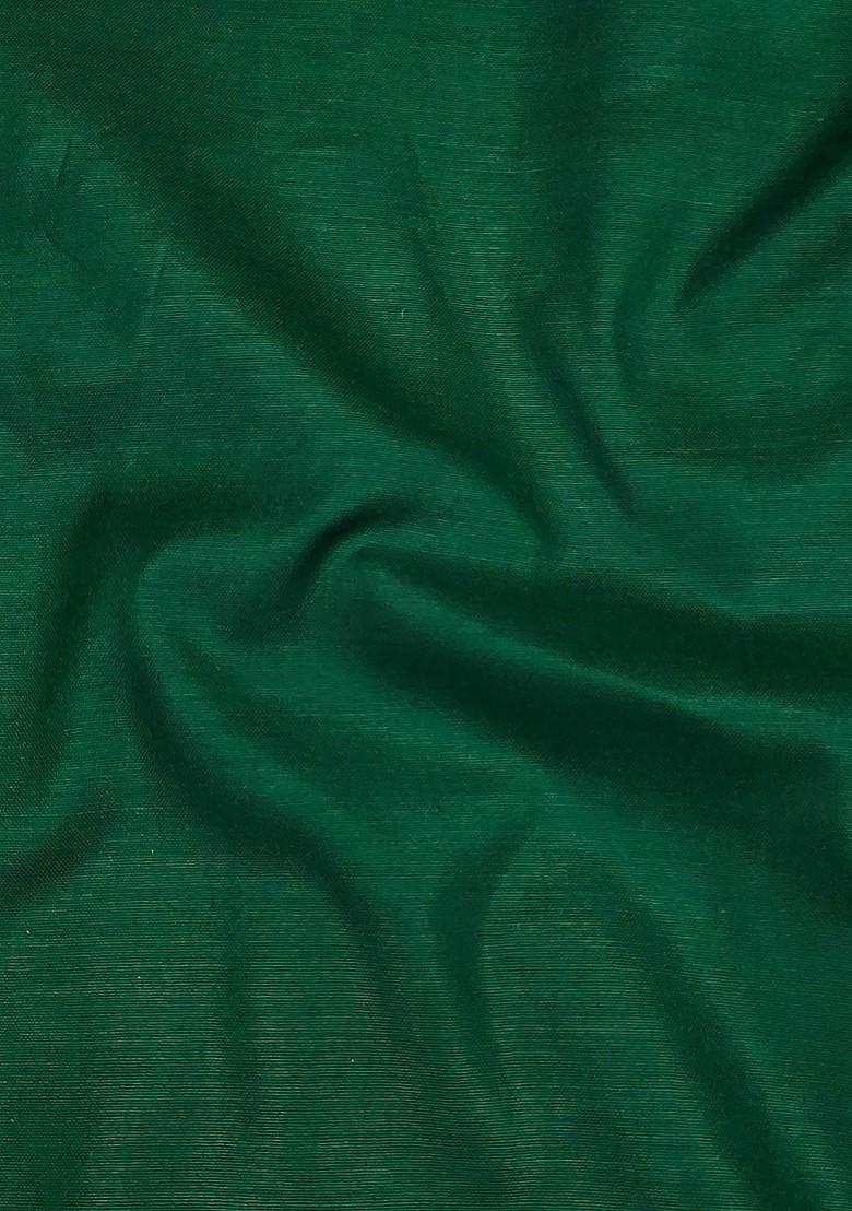 Sea Green Woven Poly Blend Kurta Set