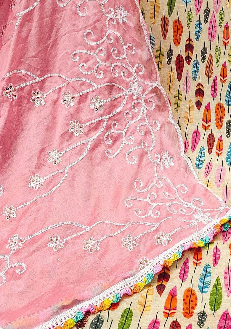 Green Ethnic Motifs Printed Poly Blend Kurta Set