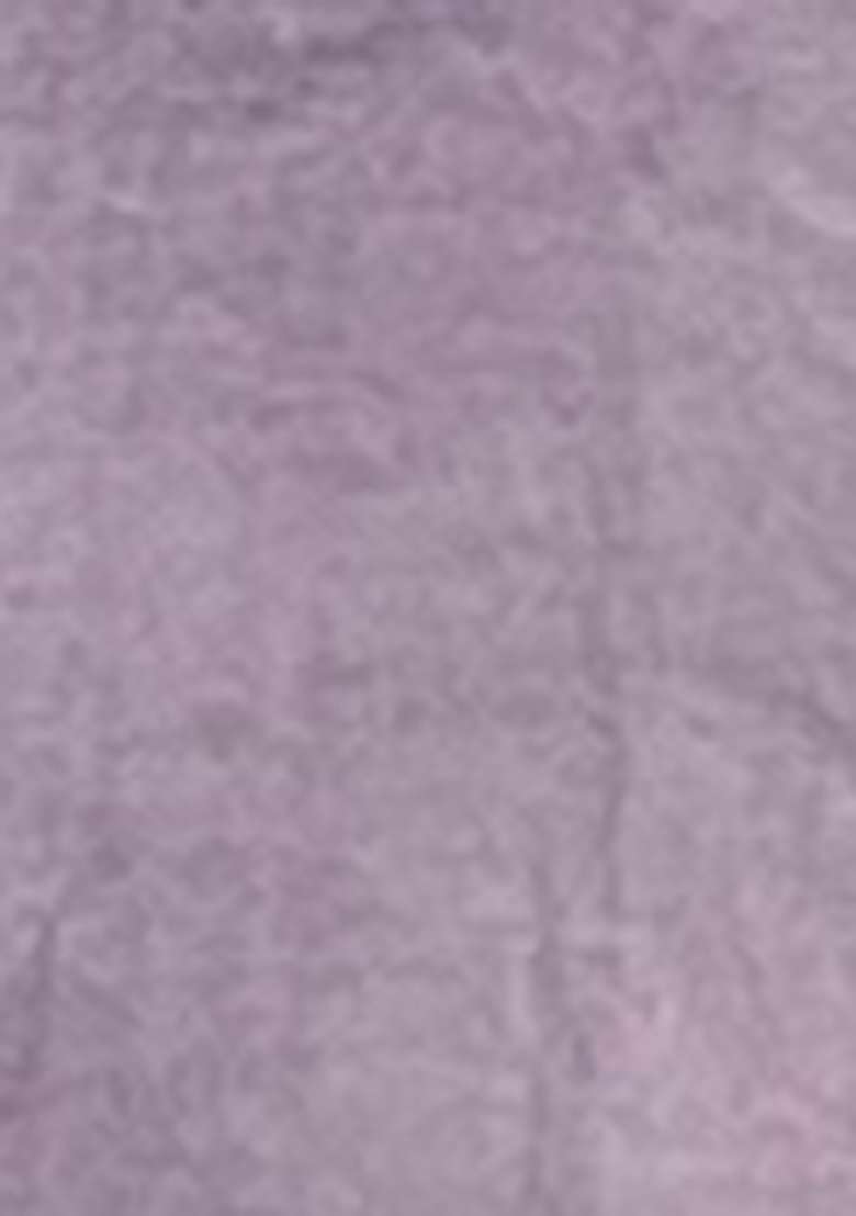 Lavender Embroidered Orgenza Kurta Set - Indya