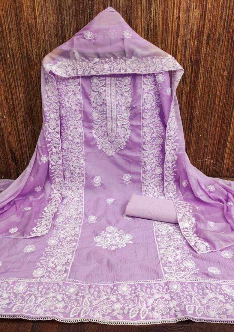 Black Embellished Cotton Kurta Set