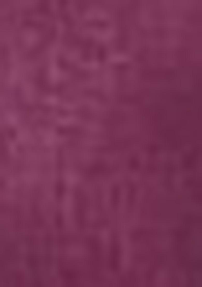 Purple Floral Print Silk Kurta Set