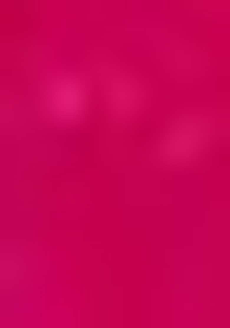 Pink Embroidered Georgette Anarkali With Dupatta - Indya