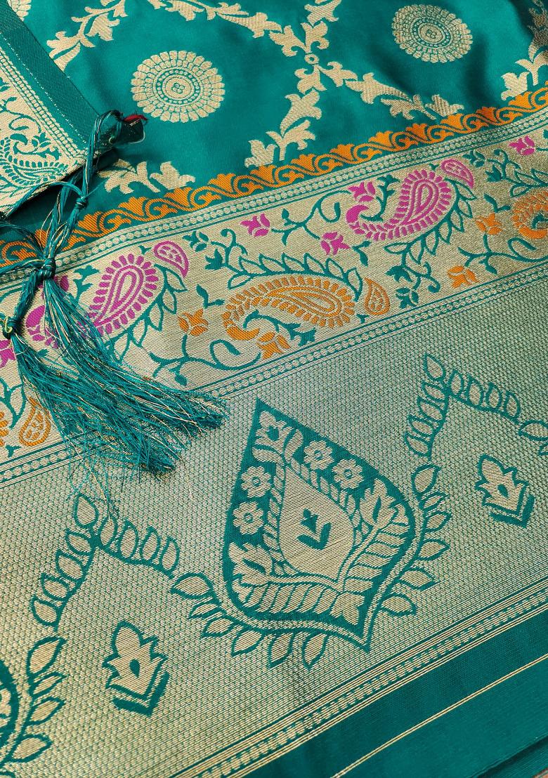 Rama Woven Silk Dress Material