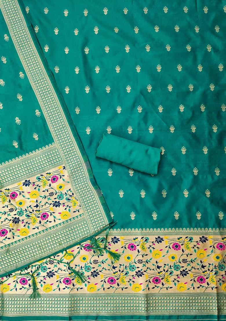 Rama Woven Silk Dress Material