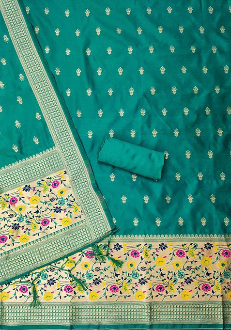 Rama Woven Silk Dress Material