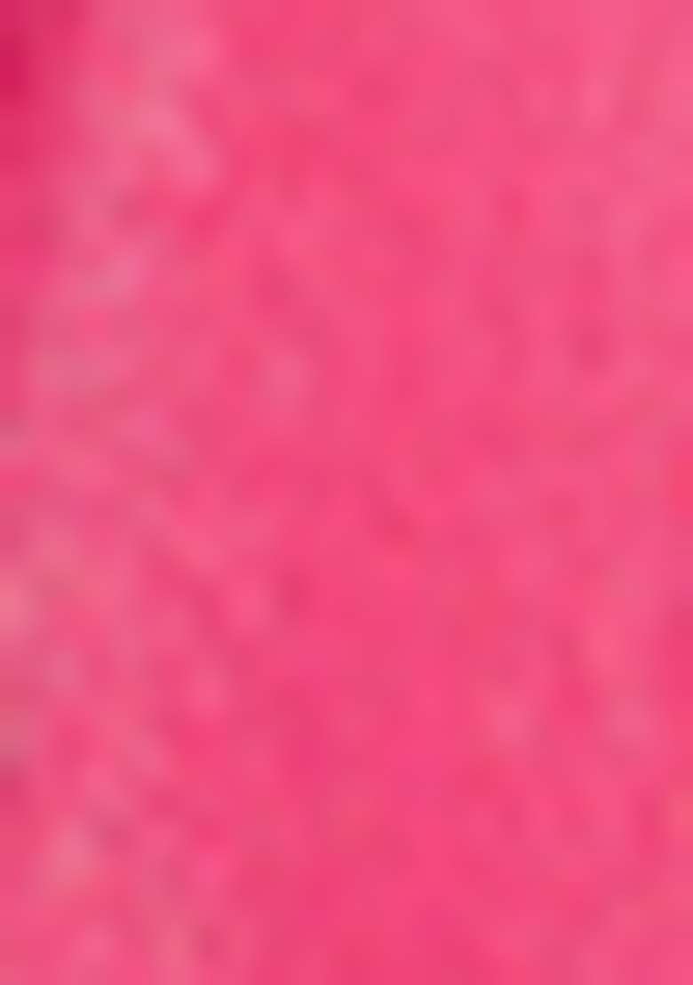 Pink Embroidered Chinnon Anarkali With Dupatta - Indya