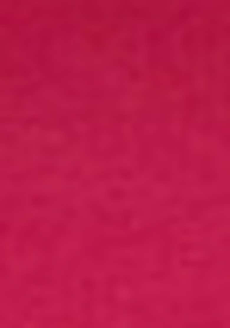 Pink Embroidered Vichitra Palazzo Set With Dupatta - Indya