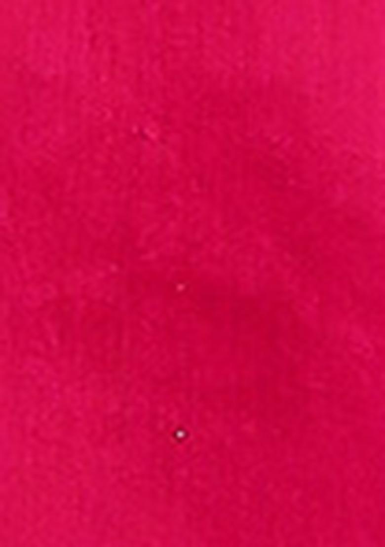 Pink Embroidered Chanderi Dress Material