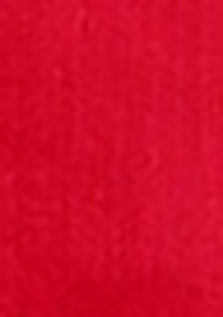 Red Embroidered Chanderi Dress Material