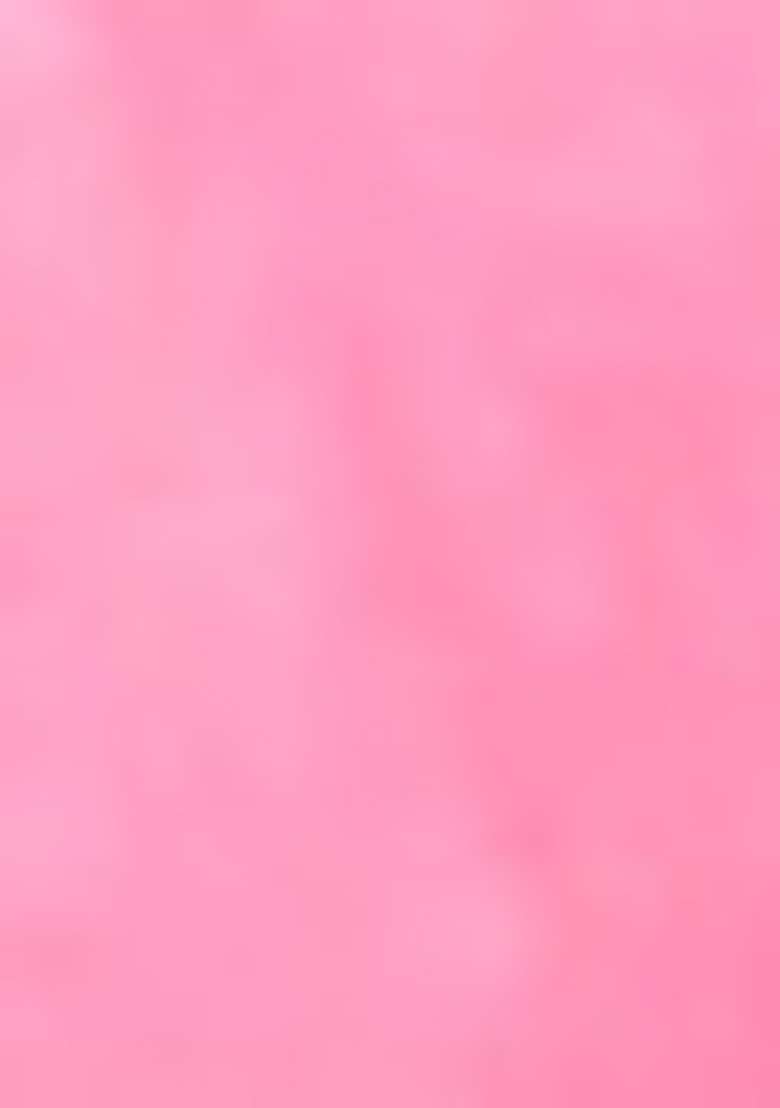 Baby Pink Embroidered Organza Straight Kurta Set - Indya