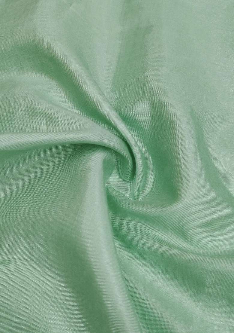 Sea Green Embroidered Jacquard Dress Material - Indya