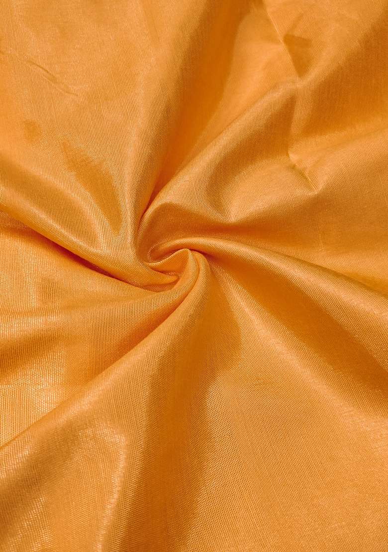 Orange Embroidered Viscose Straight Kurta Set - Indya