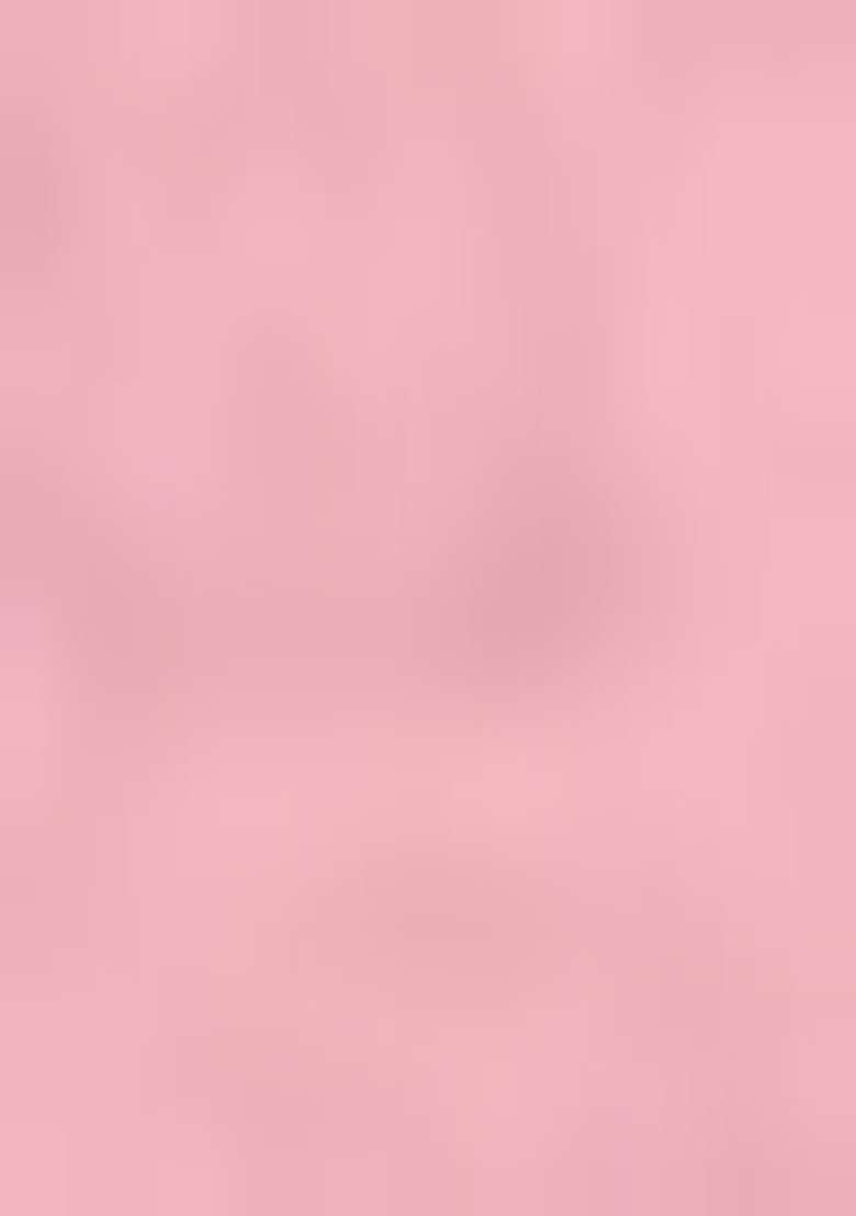 Pink Printed Organza Pakistani Suit Set - Indya