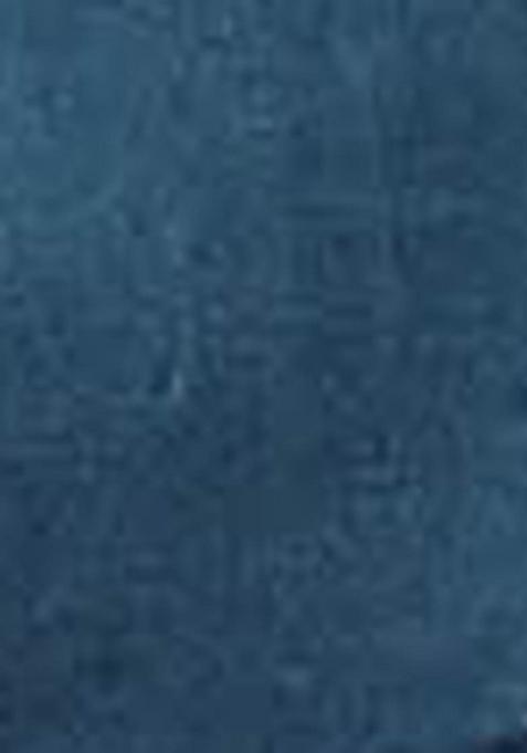 Teal Blue Embroidered Viscose Dress Material