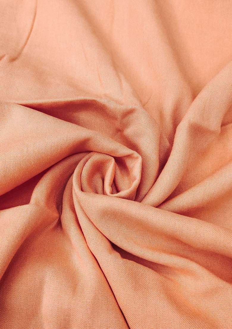 Orange Floral Print Organza Straight Kurta Set - Indya