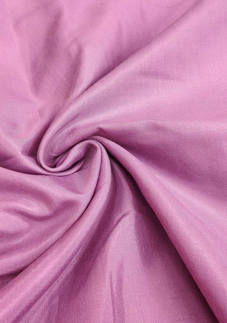 Pink Embroidered Oragnza Dress Material - Indya