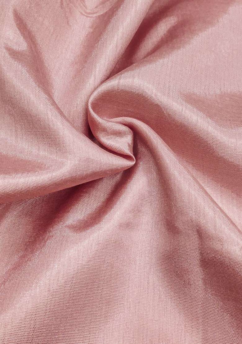 Pink Embroidered Organza Straight Kurta Set - Indya