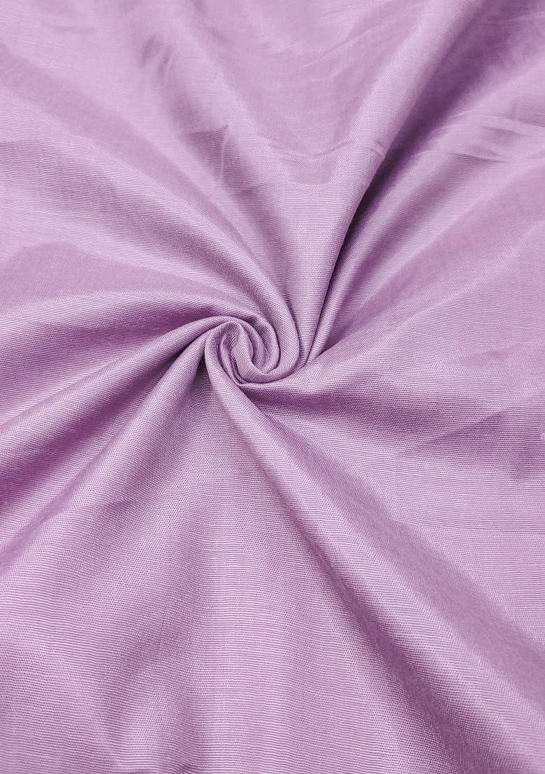 Purple Embroidered Blended Straight Kurta Set - Indya