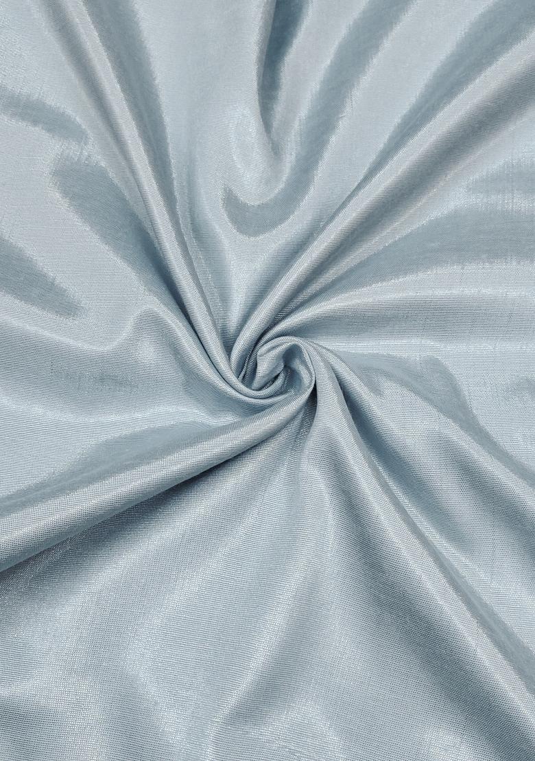 Grey Embroidered Cotton Blend Dress Material - Indya