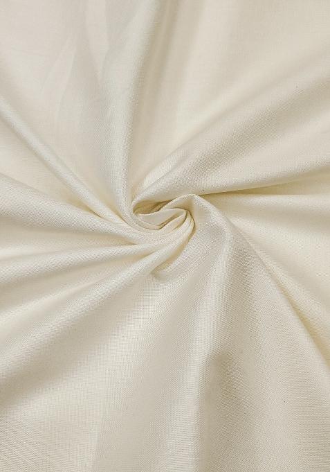 Light Green Embroidered Cotton Blend Dress Material