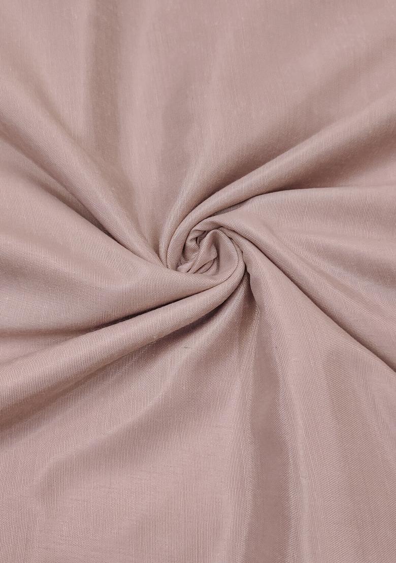 Grey Embroidered Chanderi Dress Material