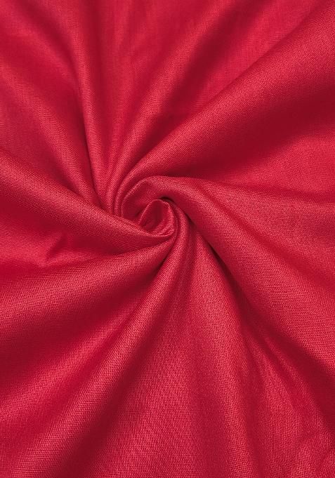 Multicolor Embroidered Cotton Blend Dress Material