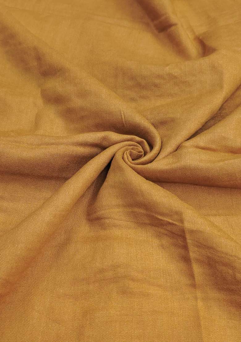Mustard Bandhani Silk Blend Punjabi Suit - Indya