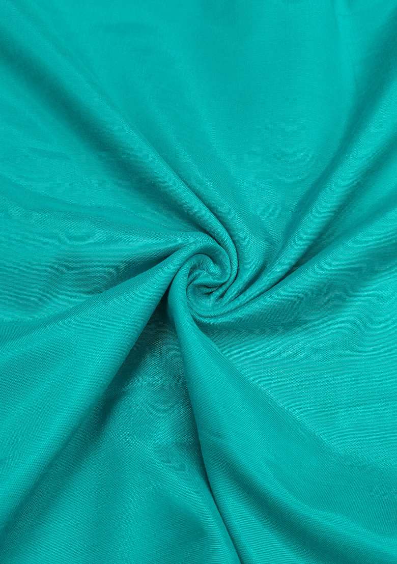 Sea Green Embellished Modal Straight Kurta Set - Indya