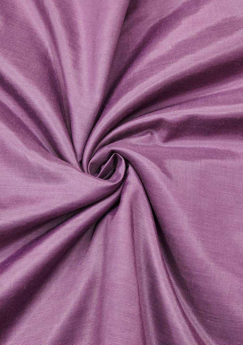 Lavender Embroidery Silk Salwar Kameez - Indya