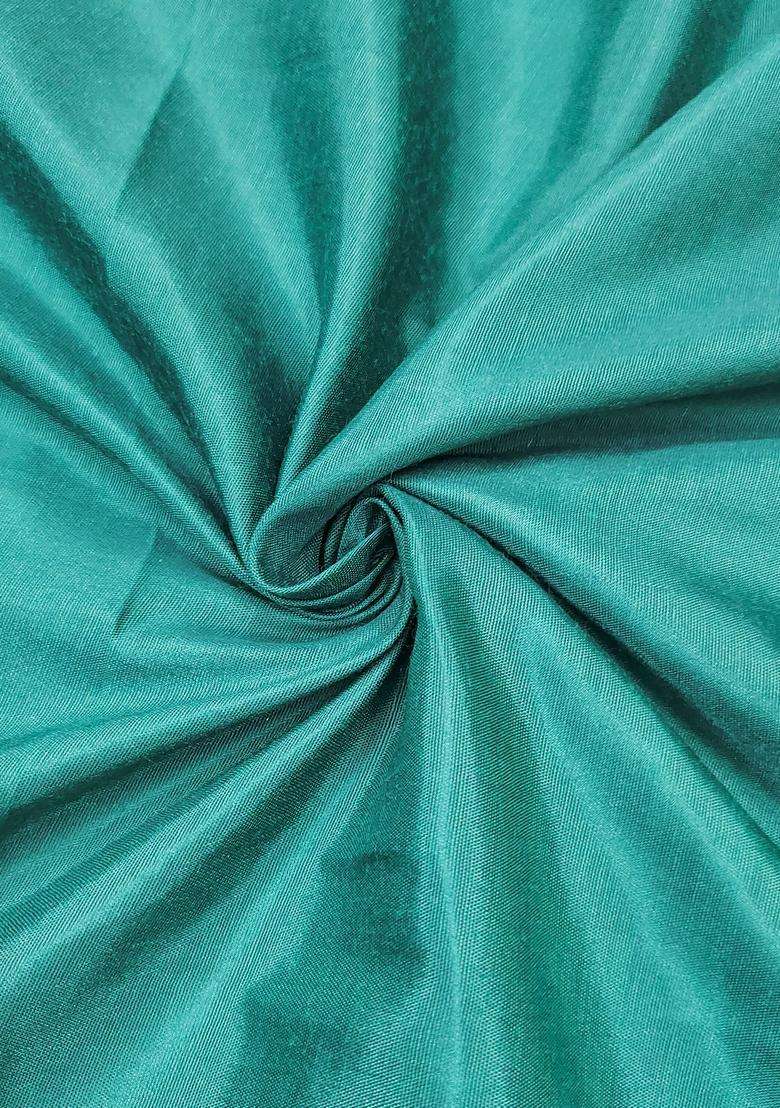 Sea Green Embroidery Cotton Salwar Kameez - Indya