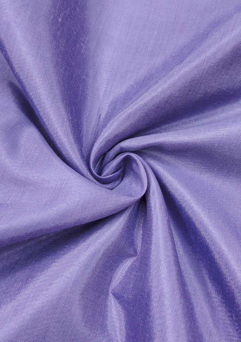 Lavender Embroidery Organza Salwar Kameez - Indya