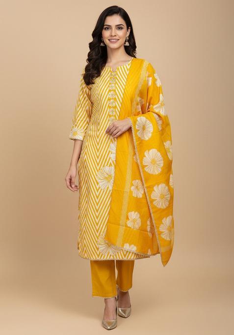 Multicolor Embroidery Silk Salwar Kameez