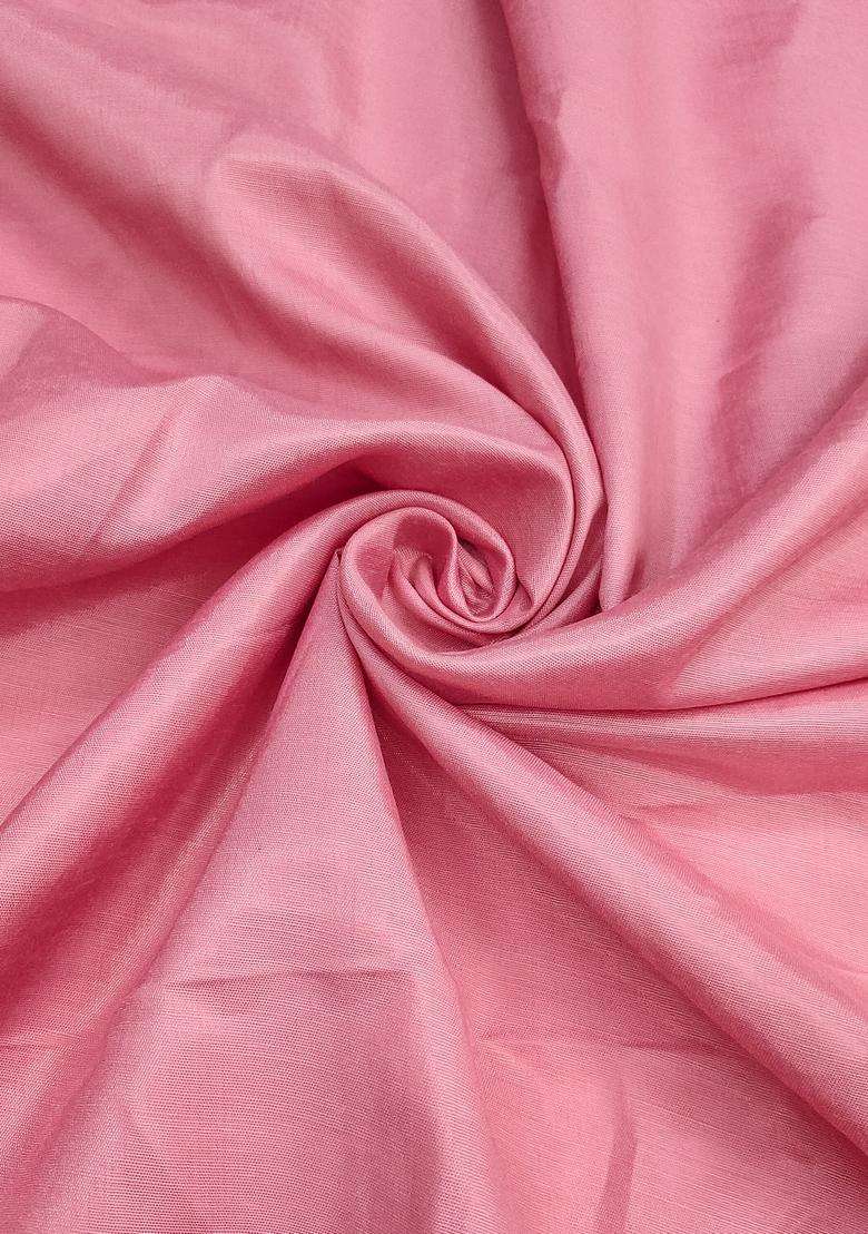 Pink Embroidery Silk Salwar Kameez - Indya