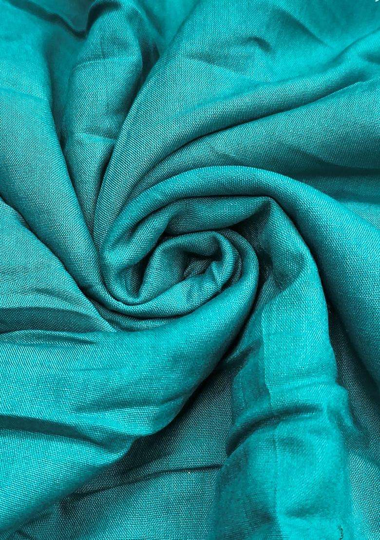 Sea Green Embroidery Georgette Salwar Kameez - Indya