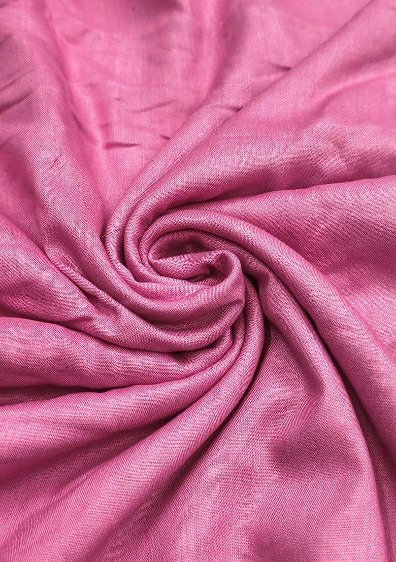 Pink Embroidery Cotton Salwar Kameez - Indya