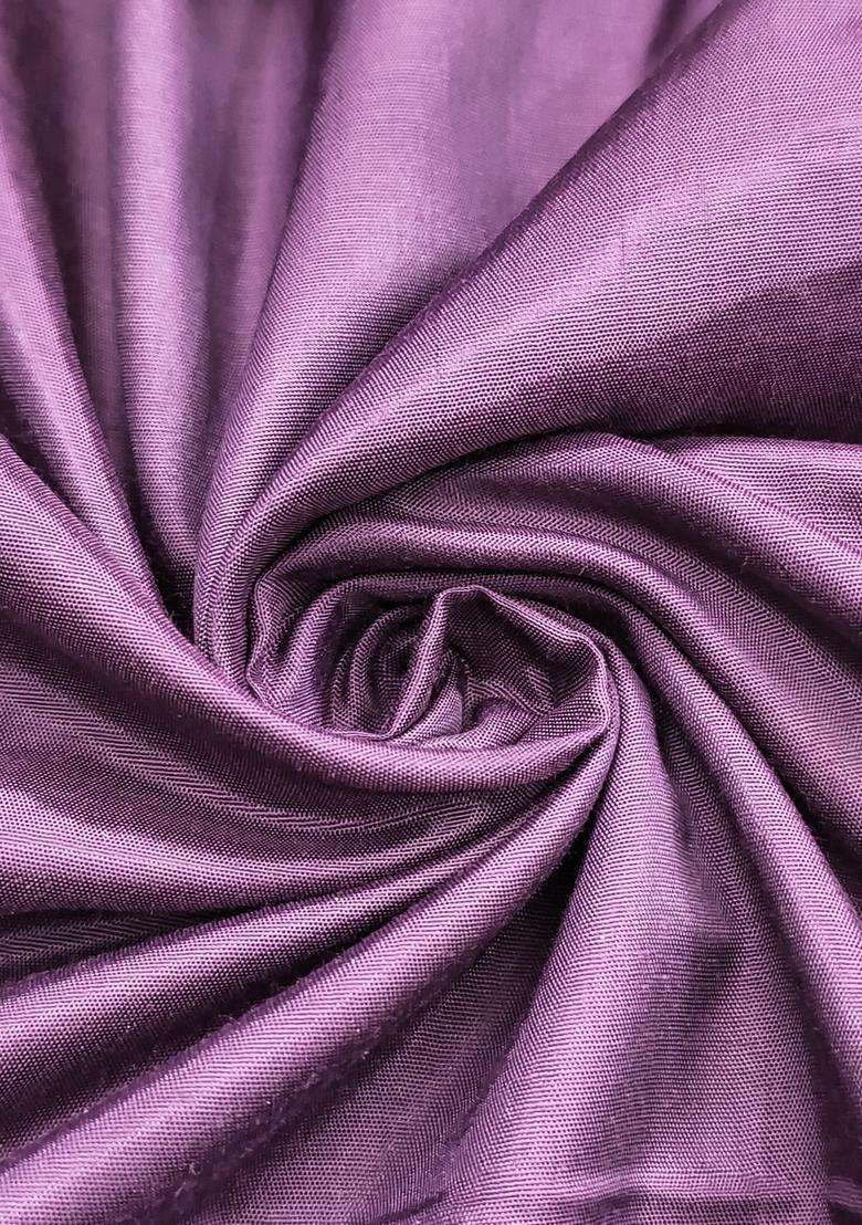 Purple Embroidery Organza Salwar Kameez - Indya