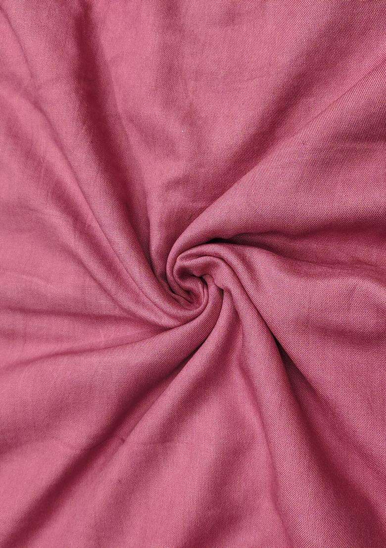 Pink Embroidery Chanderi Salwar Kameez - Indya