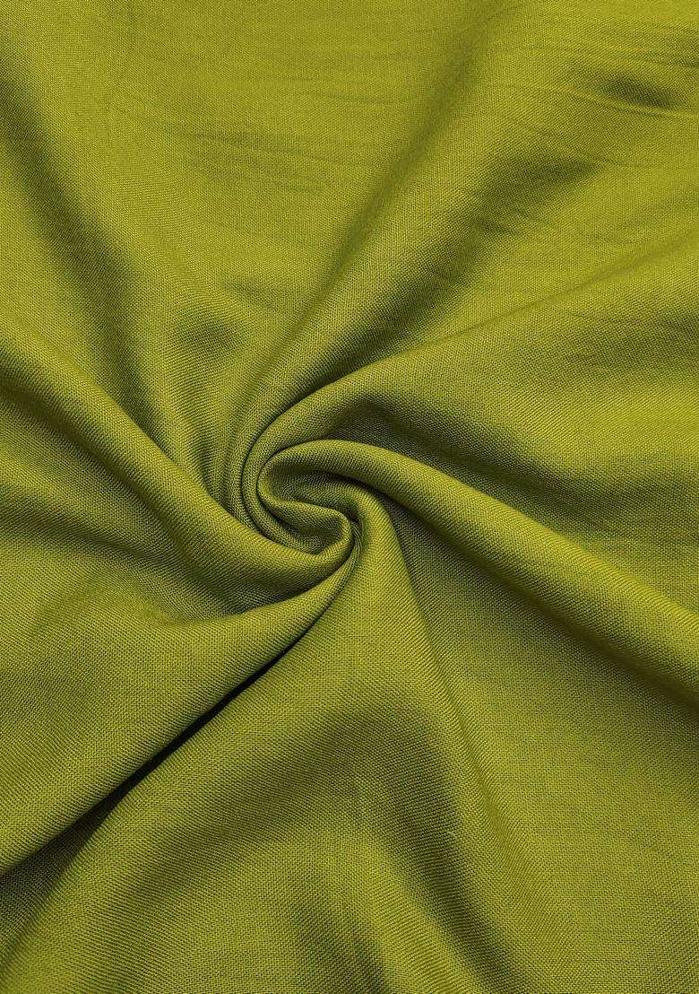 Green Embroidery Silk Salwar Kameez - Indya
