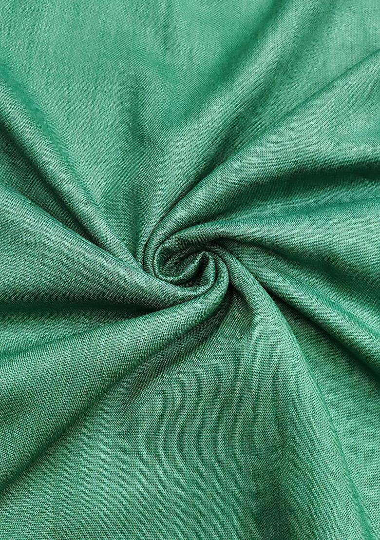 Light Green Embroidery Silk Salwar Kameez - Indya