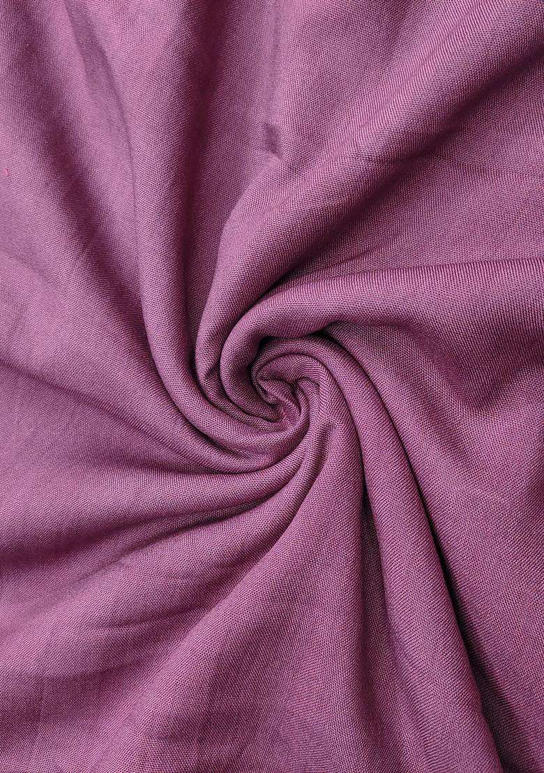 Lavender Embroidery Silk Salwar Kameez - Indya