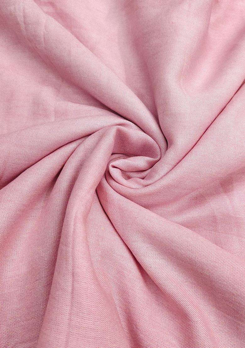 Pink Embroidery Silk Salwar Kameez - Indya