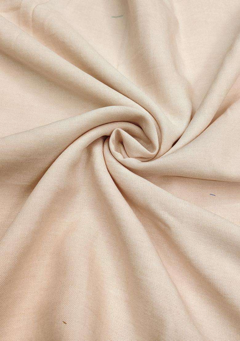 Beige Embroidery Silk Salwar Kameez - Indya