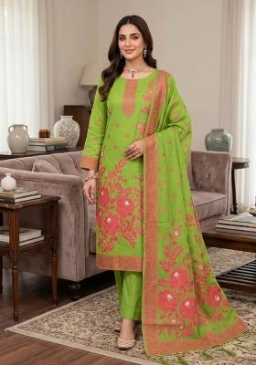 Perrot Jamdani Cotton Kurta Set
